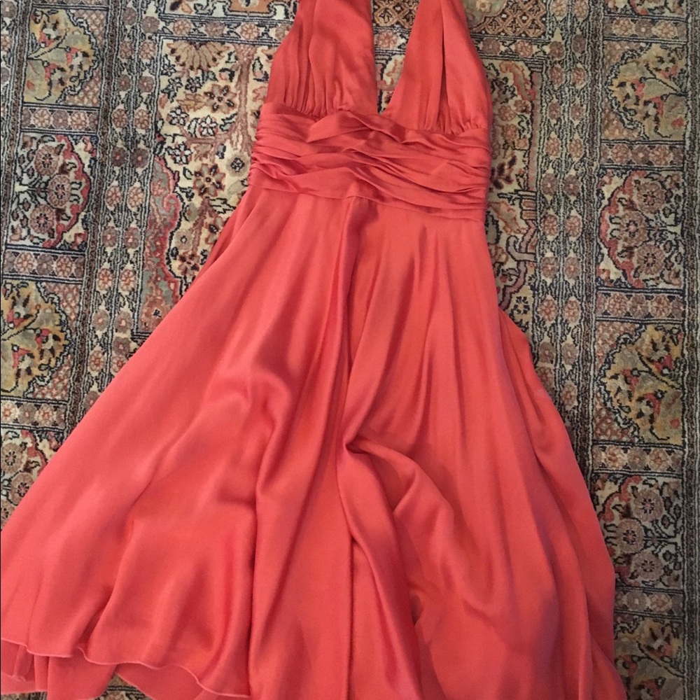 Marilyn Monroe style silk dress